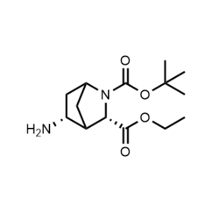 2-(tert-Butyl) 3-ethyl (3S,5R)-5-amino-2-azabicyclo[2.2.1]heptane-2,3-dicarboxylate|CS-0776476