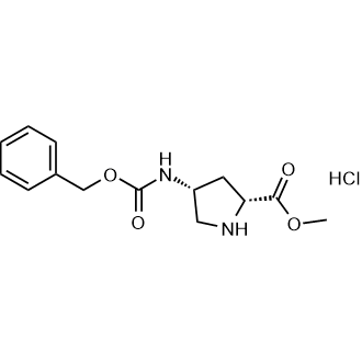 Methyl (2R,4R)-4-(((benzyloxy)carbonyl)amino)pyrrolidine-2-carboxylate hydrochloride|CS-0776508