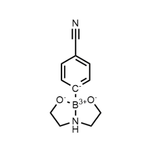 (T-4)-(4-Cyanophenyl)[[2,2′-(imino-κN)bis[ethanolato-κO]](2-)]boron|CS-0776520