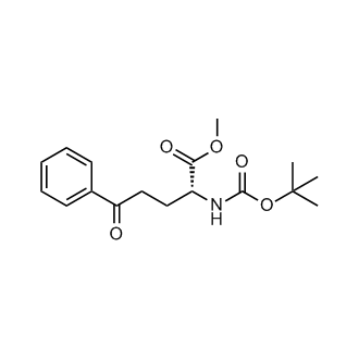 Methyl (R)-2-((tert-butoxycarbonyl)amino)-5-oxo-5-phenylpentanoate|CS-0776583