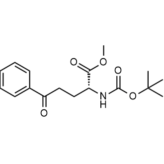 Methyl (R)-2-((tert-butoxycarbonyl)amino)-5-oxo-5-phenylpentanoate|CS-0776583