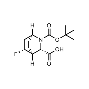 rel-2-(1,1-Dimethylethyl) (1R,3R,4R,5S)-5-fluoro-2-azabicyclo[2.2.2]octane-2,3-dicarboxylate|CS-0776625