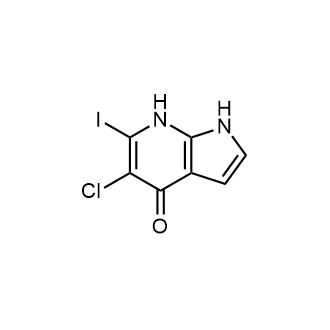 5-Chloro-6-iodo-1,7-dihydro-4h-pyrrolo[2,3-b]pyridin-4-one|CS-0776692