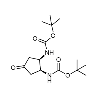 rel-C,C′-Bis(1,1-dimethylethyl) N,N′-[(1R,2S)-4-oxo-1,2-cyclopentanediyl]bis[carbamate]|CS-0776778