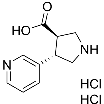Rel-(3R,4S)-4-(Pyridin-3-yl)pyrrolidine-3-carboxylic acid dihydrochloride|CS-0776900