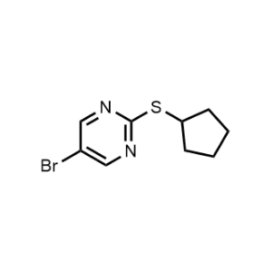5-Bromo-2-(cyclopentylthio)pyrimidine|CS-0776901