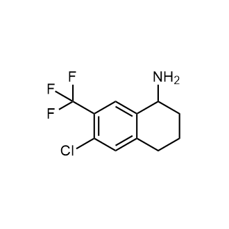6-Chloro-7-(trifluoromethyl)-1,2,3,4-tetrahydronaphthalen-1-amine|CS-0777004