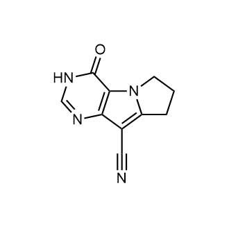4-Oxo-4,6,7,8-tetrahydro-3h-pyrimido[4,5-b]pyrrolizine-9-carbonitrile|CS-0777373