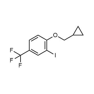 1-(Cyclopropylmethoxy)-2-iodo-4-(trifluoromethyl)benzene|CS-0777540