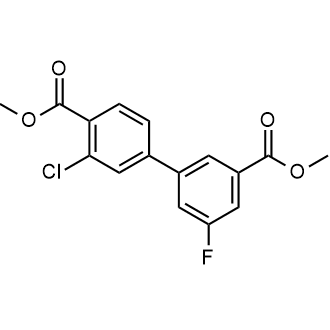 Dimethyl 3'-chloro-5-fluoro-[1,1'-biphenyl]-3,4'-dicarboxylate|CS-0777716