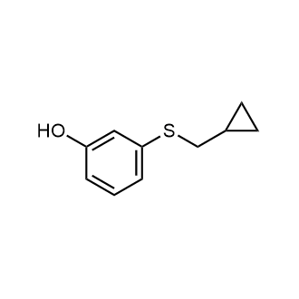 3-((Cyclopropylmethyl)thio)phenol|CS-0777929
