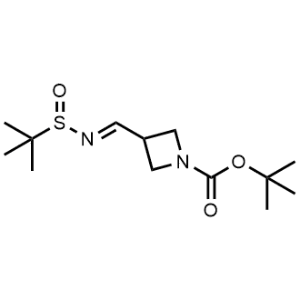tert-Butyl (e)-3-(((tert-Butylsulfinyl)imino)methyl)azetidine-1-carboxylate|CS-0778232
