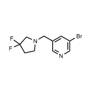 3-Bromo-5-((3,3-difluoropyrrolidin-1-yl)methyl)pyridine|CS-0778264
