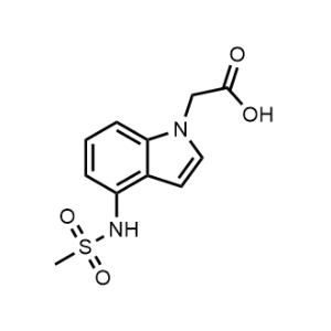 2-(4-(Methylsulfonamido)-1h-indol-1-yl)acetic acid|CS-0778328