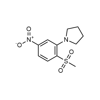 1-(2-(Methylsulfonyl)-5-nitrophenyl)pyrrolidine|CS-0778384