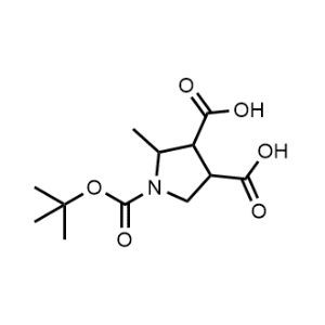 1-(Tert-butoxycarbonyl)-2-methylpyrrolidine-3,4-dicarboxylic acid|CS-0778448