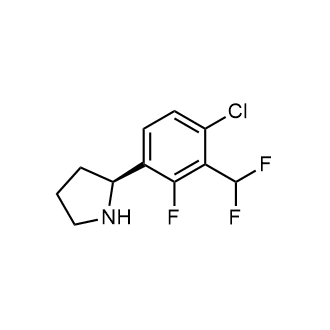 (S)-2-(4-Chloro-3-(difluoromethyl)-2-fluorophenyl)pyrrolidine|CS-0778477