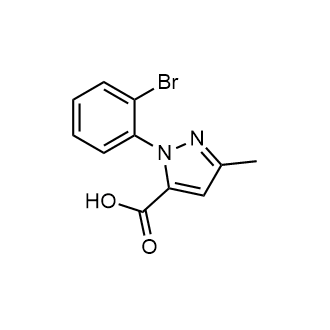 1-(2-Bromophenyl)-3-methyl-1h-pyrazole-5-carboxylic acid|CS-0778489