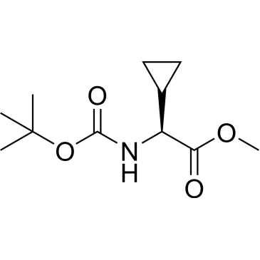 Methyl (S)-2-((tert-butoxycarbonyl)amino)-2-cyclopropylacetate|CS-0778495
