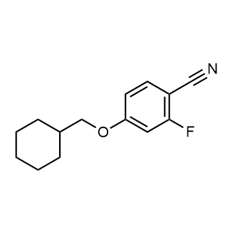 4-(Cyclohexylmethoxy)-2-fluorobenzonitrile|CS-0778572
