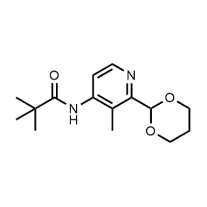 N-(2-(1,3-Dioxan-2-yl)-3-methylpyridin-4-yl)pivalamide|CS-0778595