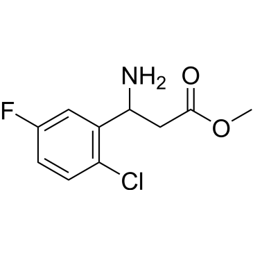 Methyl 3-amino-3-(2-chloro-5-fluorophenyl)propanoate|CS-0778633
