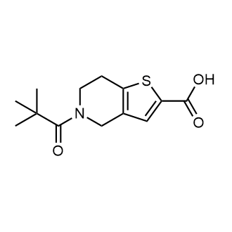 5-Pivaloyl-4,5,6,7-tetrahydrothieno[3,2-c]pyridine-2-carboxylic acid|CS-0778686