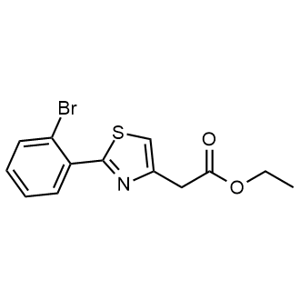 Ethyl 2-(2-(2-bromophenyl)thiazol-4-yl)acetate|CS-0778729