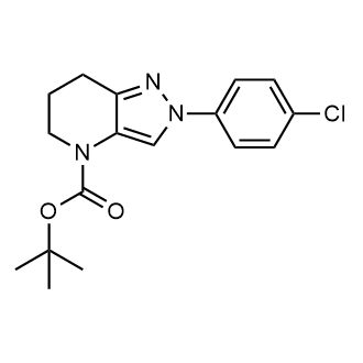 tert-Butyl 2-(4-chlorophenyl)-2,5,6,7-tetrahydro-4h-pyrazolo[4,3-b]pyridine-4-carboxylate|CS-0779198
