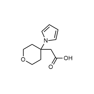 2-(4-(1h-Pyrrol-1-yl)tetrahydro-2h-pyran-4-yl)acetic acid|CS-0779205