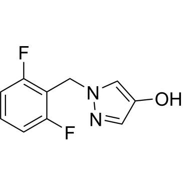 1-(2,6-Difluorobenzyl)-1h-pyrazol-4-ol|CS-0779289