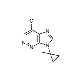 4-Chloro-7-(1-methylcyclopropyl)-7h-imidazo[4,5-c]pyridazine|CS-0779390
