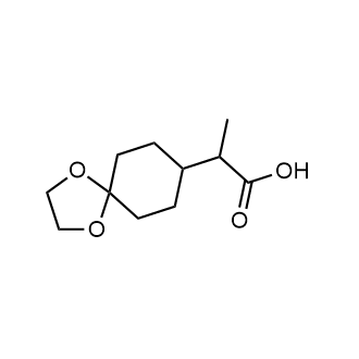 2-(1,4-Dioxaspiro[4.5]decan-8-yl)propanoic acid|CS-0779706