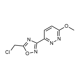 5-(Chloromethyl)-3-(6-methoxypyridazin-3-yl)-1,2,4-oxadiazole|CS-0779725