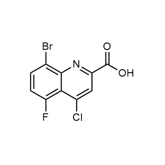 8-Bromo-4-chloro-5-fluoroquinoline-2-carboxylic acid|CS-0779732