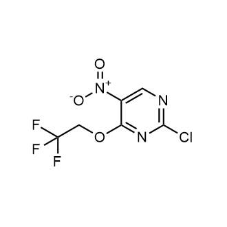 2-Chloro-5-nitro-4-(2,2,2-trifluoroethoxy)pyrimidine|CS-0779766