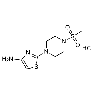2-(4-(Methylsulfonyl)piperazin-1-yl)thiazol-4-amine hydrochloride|CS-0779839