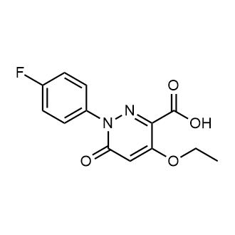 4-Ethoxy-1-(4-fluorophenyl)-6-oxo-1,6-dihydropyridazine-3-carboxylic acid|CS-0779847