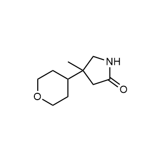 4-Methyl-4-(tetrahydro-2h-pyran-4-yl)pyrrolidin-2-one|CS-0780140