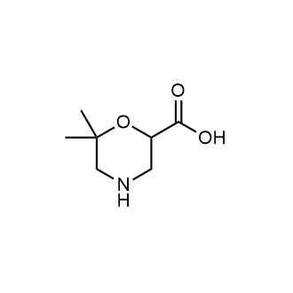 6,6-Dimethylmorpholine-2-carboxylic acid|CS-0780164