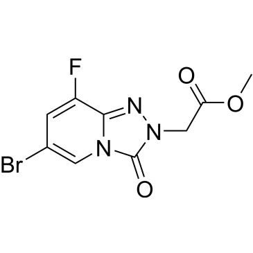 Methyl 2-(6-bromo-8-fluoro-3-oxo-[1,2,4]triazolo[4,3-a]pyridin-2(3h)-yl)acetate|CS-0780523