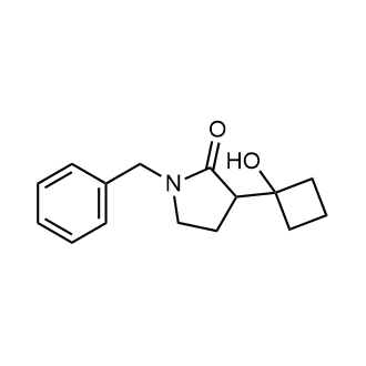1-Benzyl-3-(1-hydroxycyclobutyl)pyrrolidin-2-one|CS-0780539