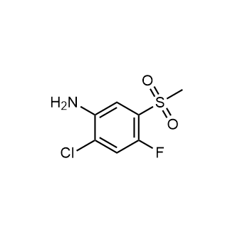 2-Chloro-4-fluoro-5-(methylsulfonyl)aniline|CS-0780595