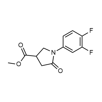 Methyl 1-(3,4-difluorophenyl)-5-oxopyrrolidine-3-carboxylate|CS-0780597
