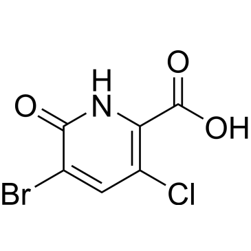 5-Bromo-3-chloro-6-oxo-1,6-dihydropyridine-2-carboxylic acid|CS-0780652
