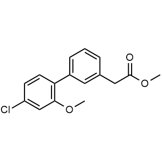 Methyl 2-(4'-chloro-2'-methoxy-[1,1'-biphenyl]-3-yl)acetate|CS-0780656