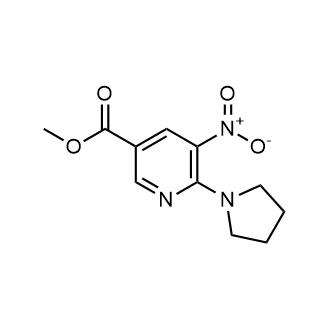 Methyl 5-nitro-6-(pyrrolidin-1-yl)nicotinate|CS-0780729