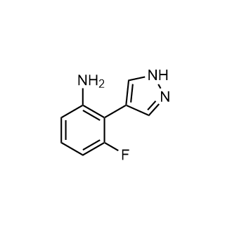 3-Fluoro-2-(1h-pyrazol-4-yl)aniline|CS-0780778