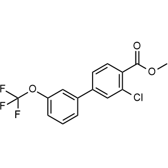 Methyl 3-chloro-3'-(trifluoromethoxy)-[1,1'-biphenyl]-4-carboxylate|CS-0780979