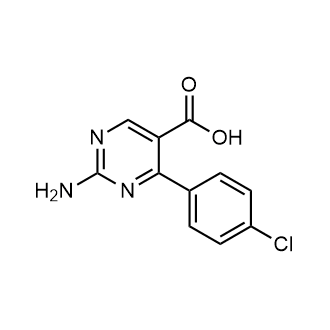 2-Amino-4-(4-chlorophenyl)pyrimidine-5-carboxylic acid|CS-0781037